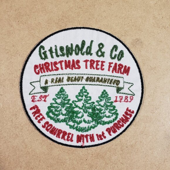 National Lampoon | Griswold Tree Farm Iron-On Patch (2/$12 or 5/$22) - Picture 1 of 1
